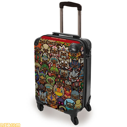 カプコンの完全受注生産キャリーケース第2弾『モンスターハンター』と『戦国BASARA』デザインの発売が決定_01