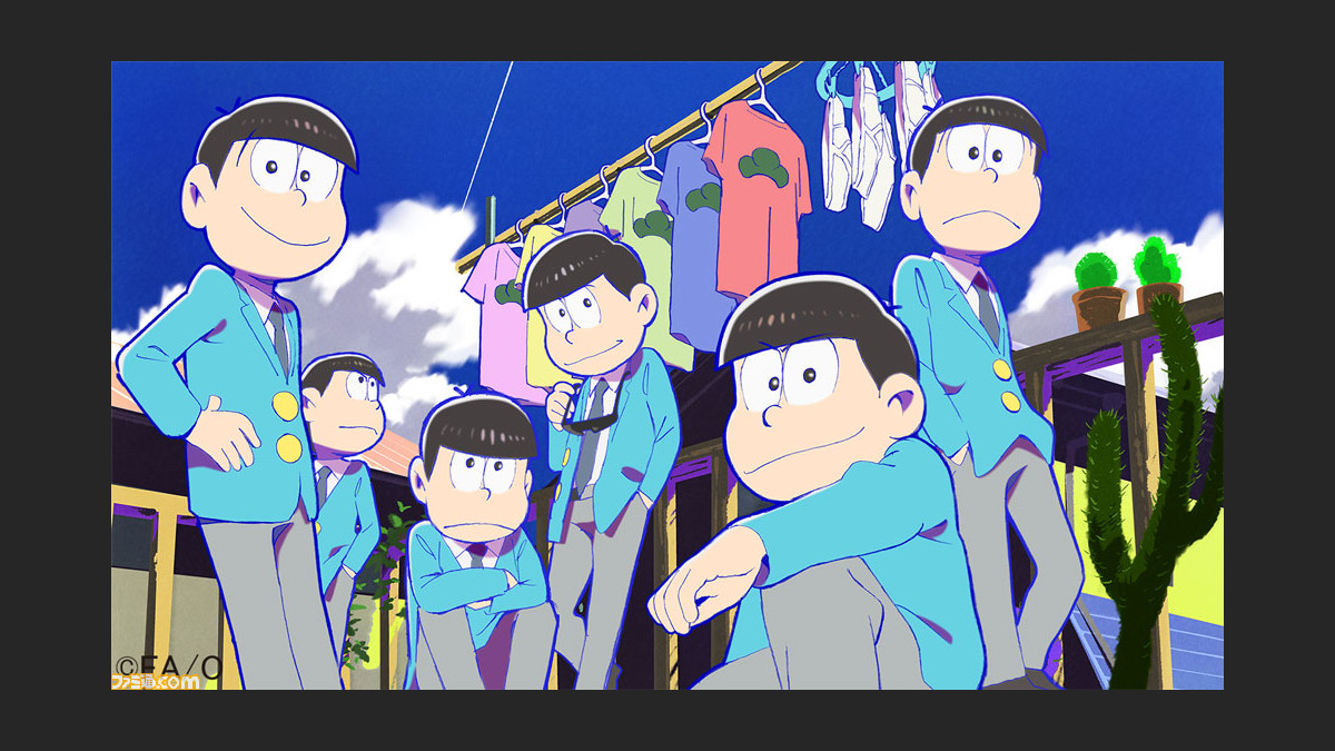 おそ松役は櫻井孝宏 おそ松くん の未来を描くテレビアニメ おそ松さん が15年秋放送決定 ファミ通 Com