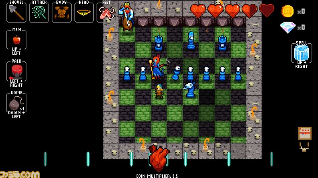 ローグライク・リズムゲーム『クリプト・オブ・ネクロダンサー』がPS4＆PS Vitaで国内配信決定_03