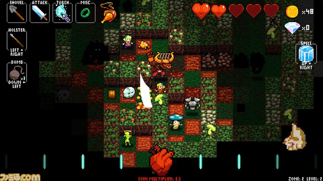 ローグライク・リズムゲーム『クリプト・オブ・ネクロダンサー』がPS4＆PS Vitaで国内配信決定_08