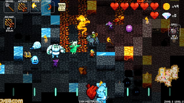 ローグライク・リズムゲーム『クリプト・オブ・ネクロダンサー』がPS4＆PS Vitaで国内配信決定_09