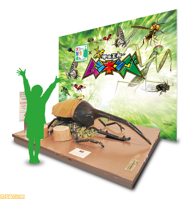 『新甲虫王者ムシキング』 7月18日より“大昆虫展”や“巨大昆虫ワールド”などに出展! 来場者には“限定カラーVガジェ”を先着でプレゼント_10