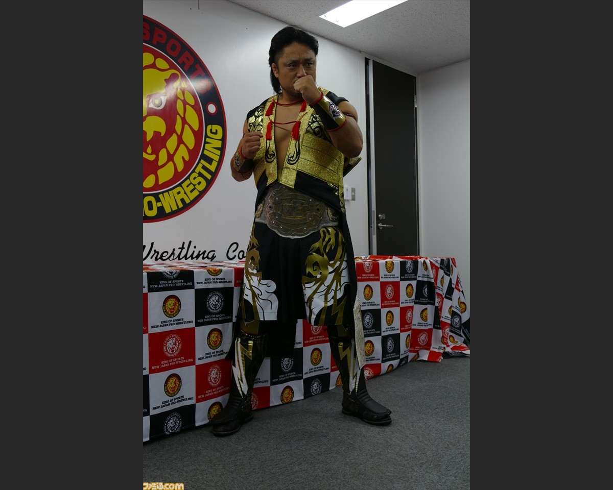 戦国basara 新日本プロレス コラボによるプロレスラー 後藤洋央紀選手の新コラボレーションコスチュームが発表 ファミ通 Com 戦国basara 新日本プロレス コラボによるプロレスラー 後藤洋央紀選手の新コラボレーションコスチュームが発表 ファミ通 Com