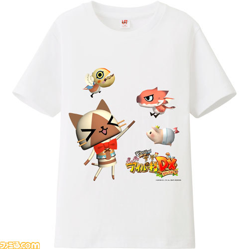 『モンハン日記 ぽかぽかアイルー村DX』とユニクロの『UTme！』がコラボ、おなじみのキャラを使ったオリジナルTシャツが作れる！_06