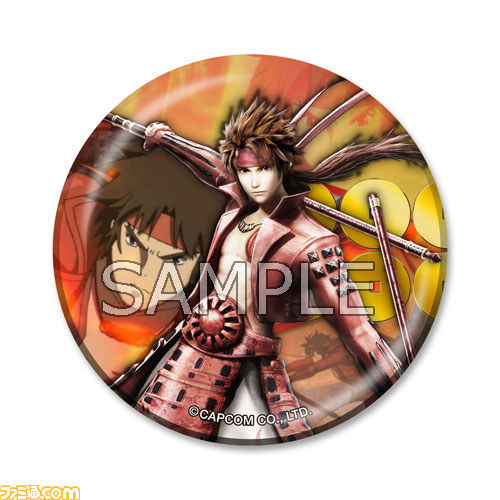 『戦国BASARA4 皇』関連グッズが続々登場！　武将缶バッジ、ふわふわハンドタオル、根付けストラップを発売_02