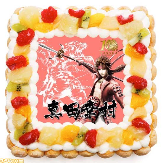 『戦国BASARA』人気武将7人のデザインケーキが“PICTcake CHARA”から登場！_02