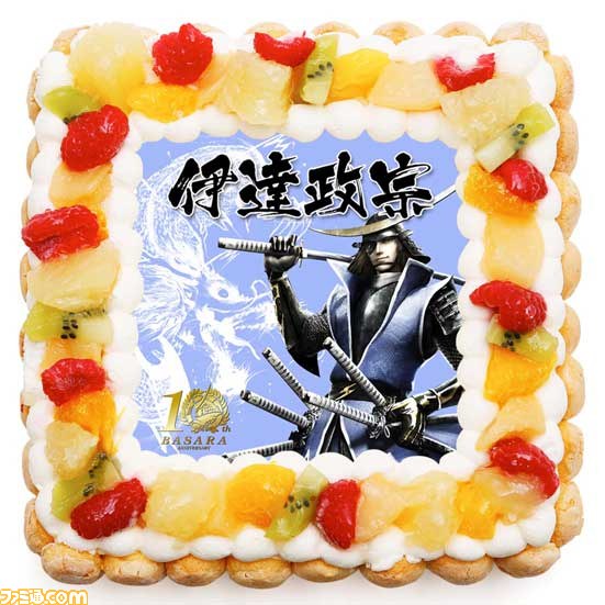 戦国basara 人気武将7人のデザインケーキが Pictcake Chara から登場 ファミ通 Com