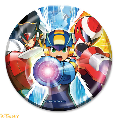『ロックマン』 歴代ロックマンがデザインされたバッジ、ドット柄ハンドタオル、キーホールダーが発売決定！_07