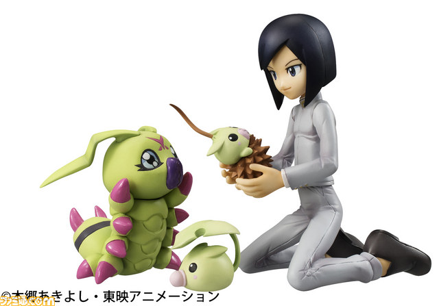 デジモンアドベンチャー02』 一乗寺賢＆ワームモンのフィギュア