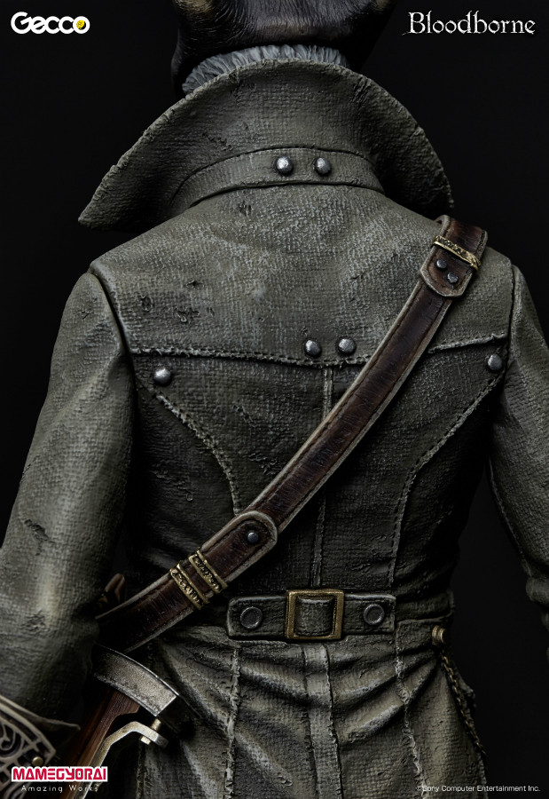 『Bloodborne』狩人の1/6スタチューが登場。ノコギリ鉈が変形可能で、獣の返り血を浴びた数量限定版も_10