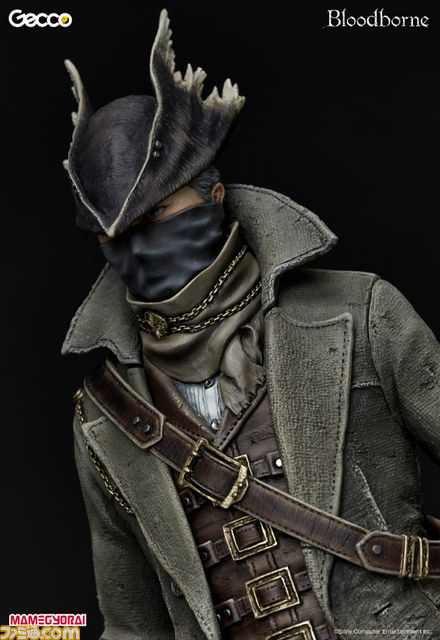 『Bloodborne』狩人の1/6スタチューが登場。ノコギリ鉈が変形可能で、獣の返り血を浴びた数量限定版も_08