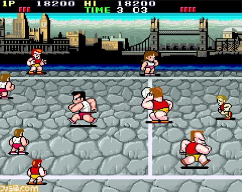 『熱血高校ドッジボール部』がプレイステーション4のアーケードアーカイブスで配信開始_03