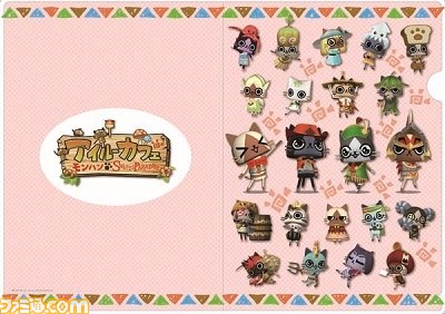 “アイルーカフェ”限定販売のオリジナルグッズ、キャンペーン情報が公開　『MH4G』ゲームメニュー画面提示でハーゲンダッツ・イルジェラートが無料で食べ放題！_05