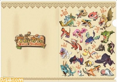 “アイルーカフェ”限定販売のオリジナルグッズ、キャンペーン情報が公開　『MH4G』ゲームメニュー画面提示でハーゲンダッツ・イルジェラートが無料で食べ放題！_07