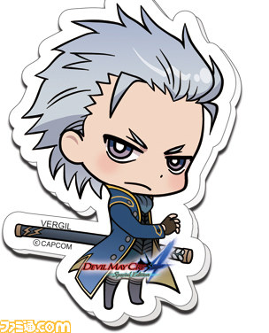 デビルメイクライ 4 バージル デフォルメ アクキー アクリルキーホルダー デビルメイクライ 4 バージル デフォルメ アクキー アクリル