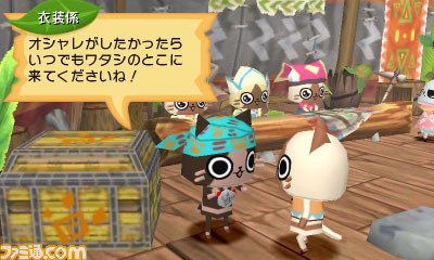 『モンハン日記 ぽかぽかアイルー村DX』の『モンスターハンタークロス』とのセーブデータ特典の詳細が判明！　村の施設の情報も_40