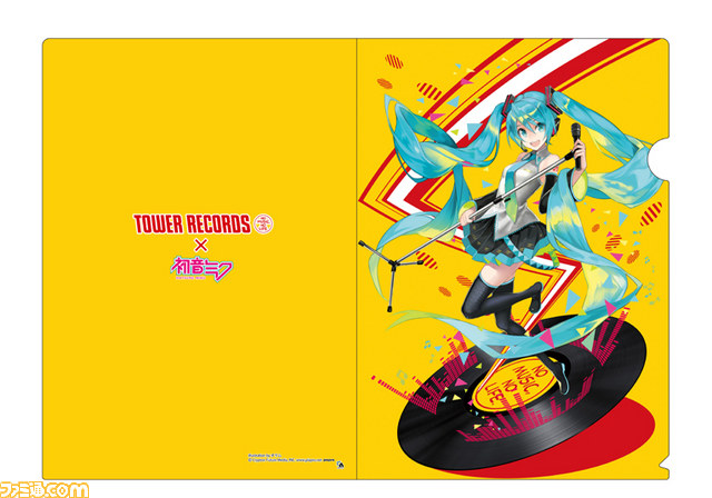初音ミクとタワーレコードのコラボ企画が9月より実施！　“NO MIKU, NO LIFE.”をテーマにコラボカフェやグッズを展開_15