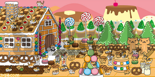 ねこあつめ 公式キャラクターブックの Ebten 限定版に アクリルキーホルダー 立体型トンネル マイクロファイバークロスがついてくる ファミ通 Com