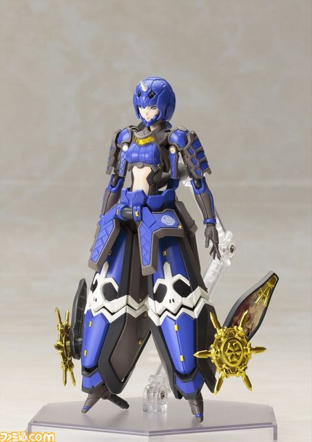 『ファンタシースターオンライン2』より“藍鬼姫シキ”がプラモデル化、2015年12月に発売！_06