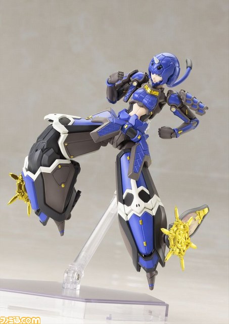 『ファンタシースターオンライン2』より“藍鬼姫シキ”がプラモデル化、2015年12月に発売！_11