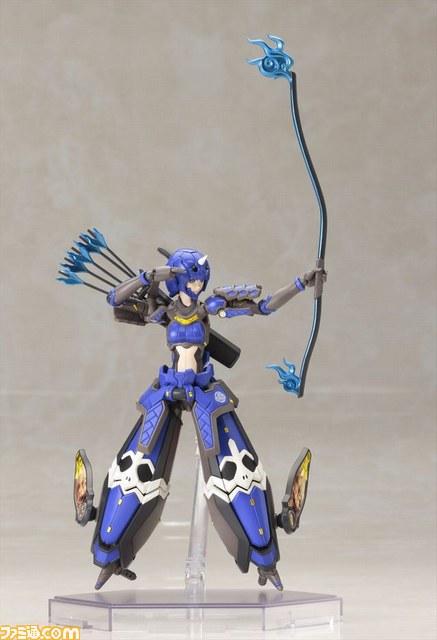 『ファンタシースターオンライン2』より“藍鬼姫シキ”がプラモデル化、2015年12月に発売！_01