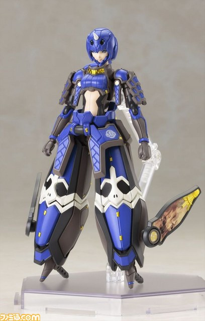 『ファンタシースターオンライン2』より“藍鬼姫シキ”がプラモデル化、2015年12月に発売！_03