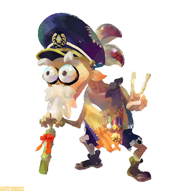 スプラトゥーン 機能を表現するデザイン手法 キャラクター ブキ ギアのデザインに迫る 開発スタッフインタビュー デザイン編 拡大画像 ファミ通 Com