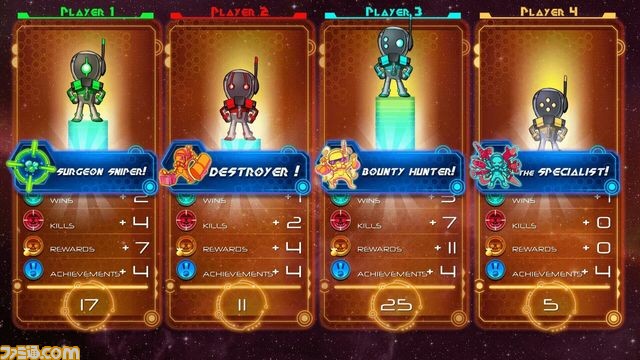 マルチプレイが売りのシューティング『In Space We Brawl』 PS3/PS4で配信開始！_07