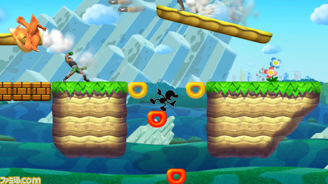 『大乱闘スマッシュブラザーズ for Nintendo 3DS / Wii U』に『スーパーマリオメーカー』のステージが登場_03