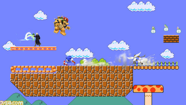 『大乱闘スマッシュブラザーズ for Nintendo 3DS / Wii U』に『スーパーマリオメーカー』のステージが登場_05