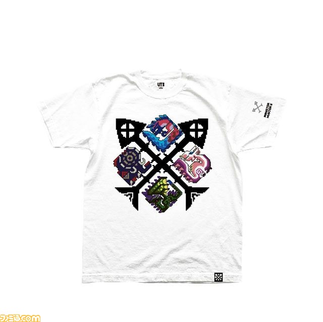 『モンスターハンタークロス』とユニクロのコラボレーションによるパーカとTシャツが登場！_02
