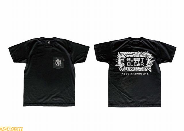 『モンスターハンタークロス』とユニクロのコラボレーションによるパーカとTシャツが登場！_08