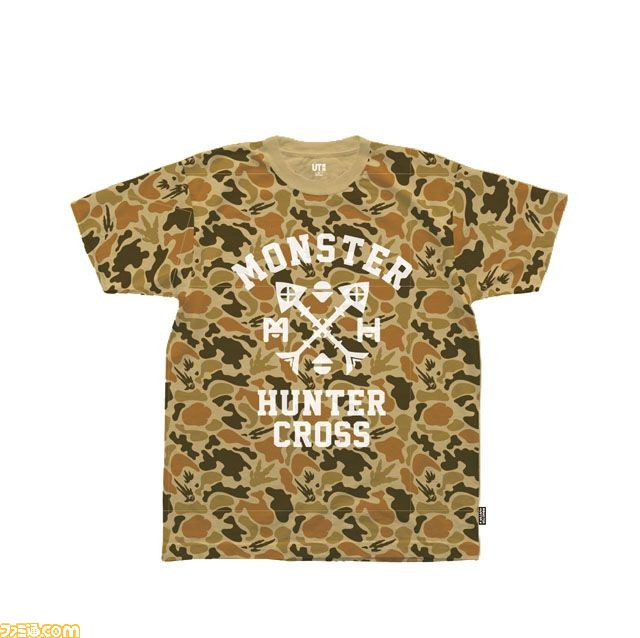 『モンスターハンタークロス』とユニクロのコラボレーションによるパーカとTシャツが登場！_11
