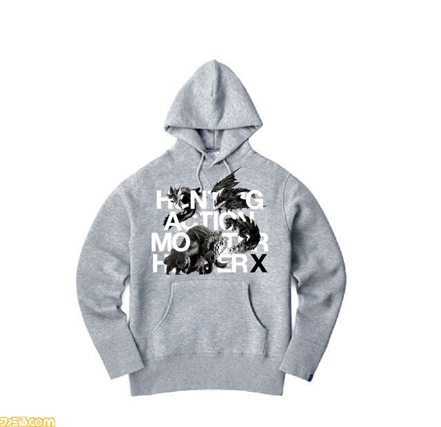 『モンスターハンタークロス』とユニクロのコラボレーションによるパーカとTシャツが登場！_15