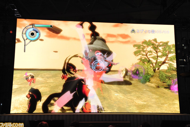 目と耳と巨大スクリーンで無重力を楽しむ！　PS4版『GRAVITY DAZE』夢遊入魂スペシャルステージ【TGS2015】_13