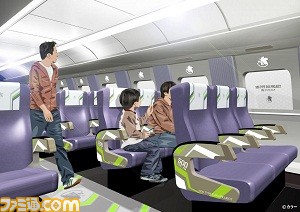山陽新幹線 エヴァンゲリオン 展示 体験コーナーも 車内の内観イメージが公開 ファミ通 Com 山陽新幹線 エヴァンゲリオン 展示 体験コーナーも 車内の内観イメージが公開 ファミ通 Com