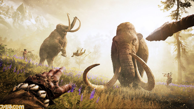 石器時代でうほうほマンモスを狩るオープンワールドアクション Far Cry Primal が発表 海外では2月発売 ファミ通 Com