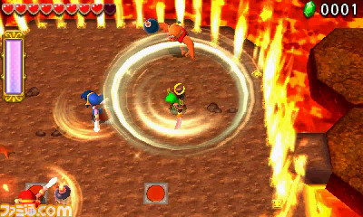 『ゼルダの伝説 トライフォース3銃士』3人で知恵、力、勇気をあわせて協力プレイ!_09