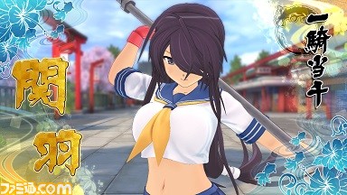 『閃乱カグラ ESTIVAL VERSUS -少女達の選択-』本日より『一騎当千』の3人がプレイアブルキャラクターとして配信開始！_16