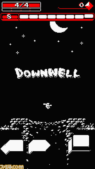 落ちながら撃つのが気持ちいい！　“下方向スクロール”アクションシューティング『Downwell』iOS版が配信開始。SteamでのPC版も本日配信予定_03