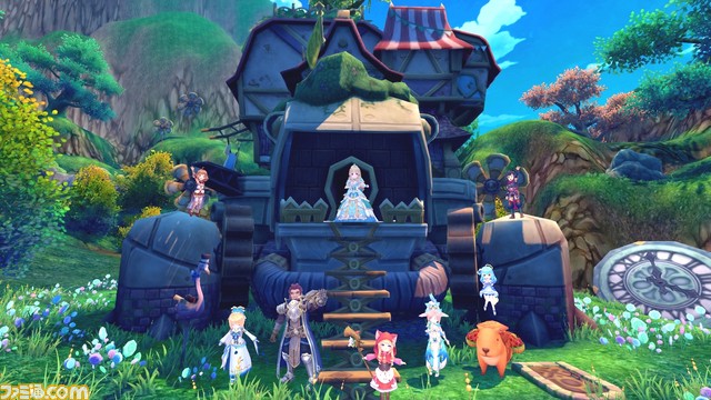 Mmorpg 星界神話 Astral Tale 冒険の拠点となる 動く秘密基地 を紹介するムービーを公開 ファミ通 Com