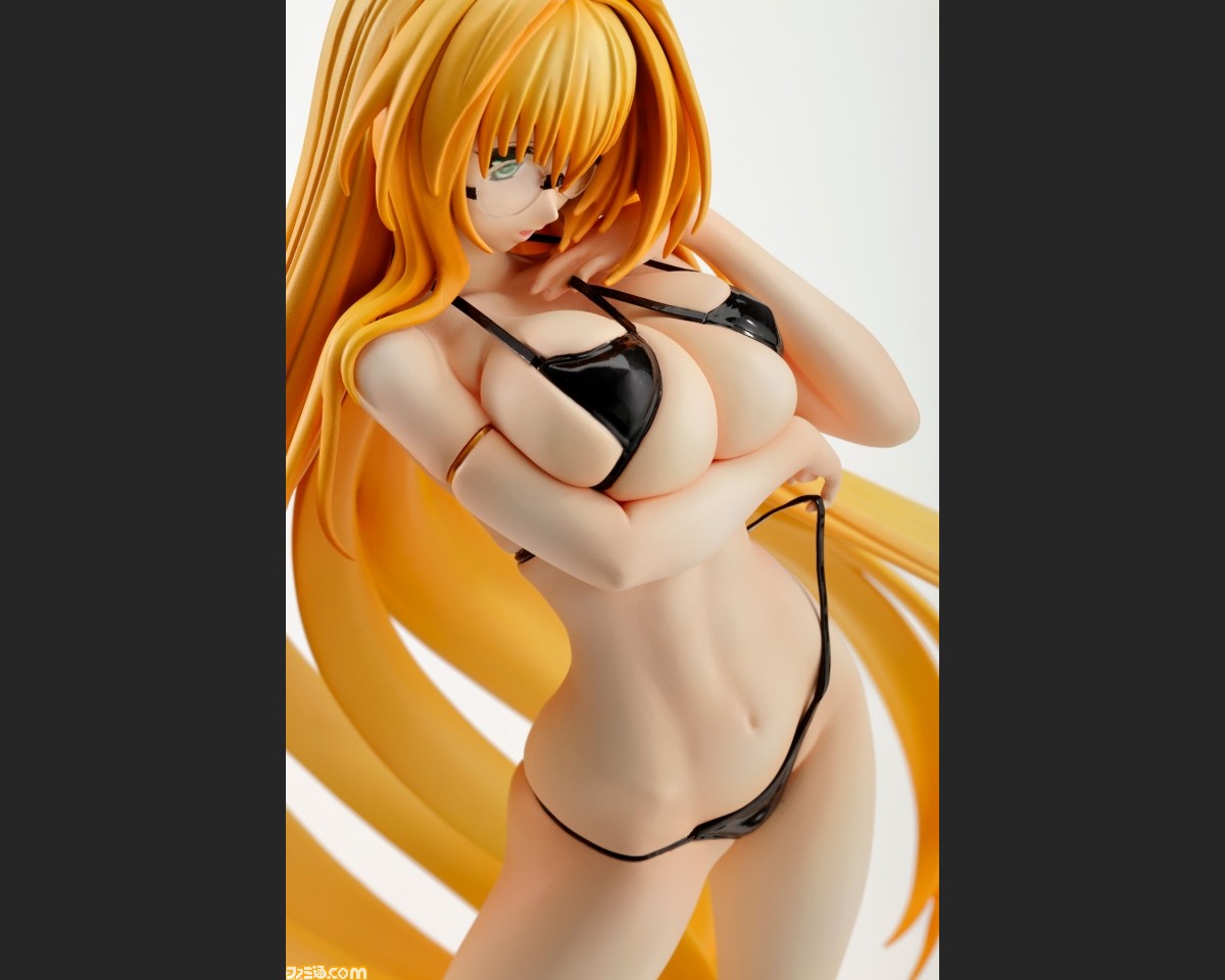 プレゼントあり Toloveる とらぶる ダークネス より ティアーユ ルナティーク のフィギュアが発売決定 魅惑の豊満ボディー 黒ビキニ ファミ通 Com