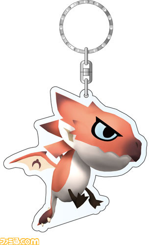 『モンスターハンタークロス』と『モンハン日記 ぽかぽかアイルー村DX』のアクリルキーホルダーが10月29日に発売_03