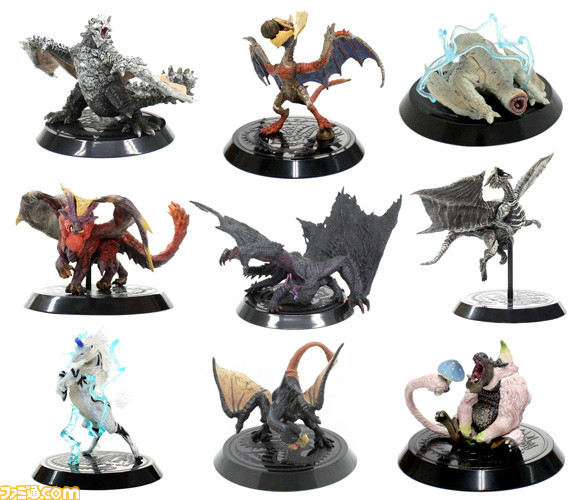 “カプコンフィギュアビルダー”の新商品はモンスターハンターシリーズから人気の高い9種をチョイスしたベスト版!_01