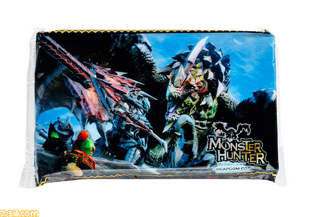 『モンスターハンター』のポケットティッシュが登場、学校でひとかみいこうぜ！_03