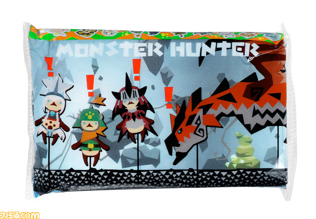 『モンスターハンター』のポケットティッシュが登場、学校でひとかみいこうぜ！_04