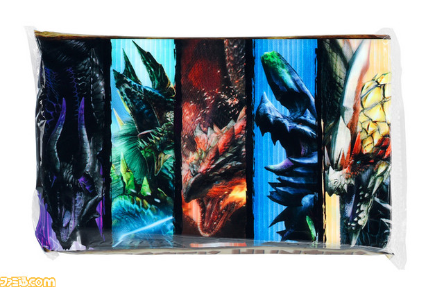『モンスターハンター』のポケットティッシュが登場、学校でひとかみいこうぜ！_02