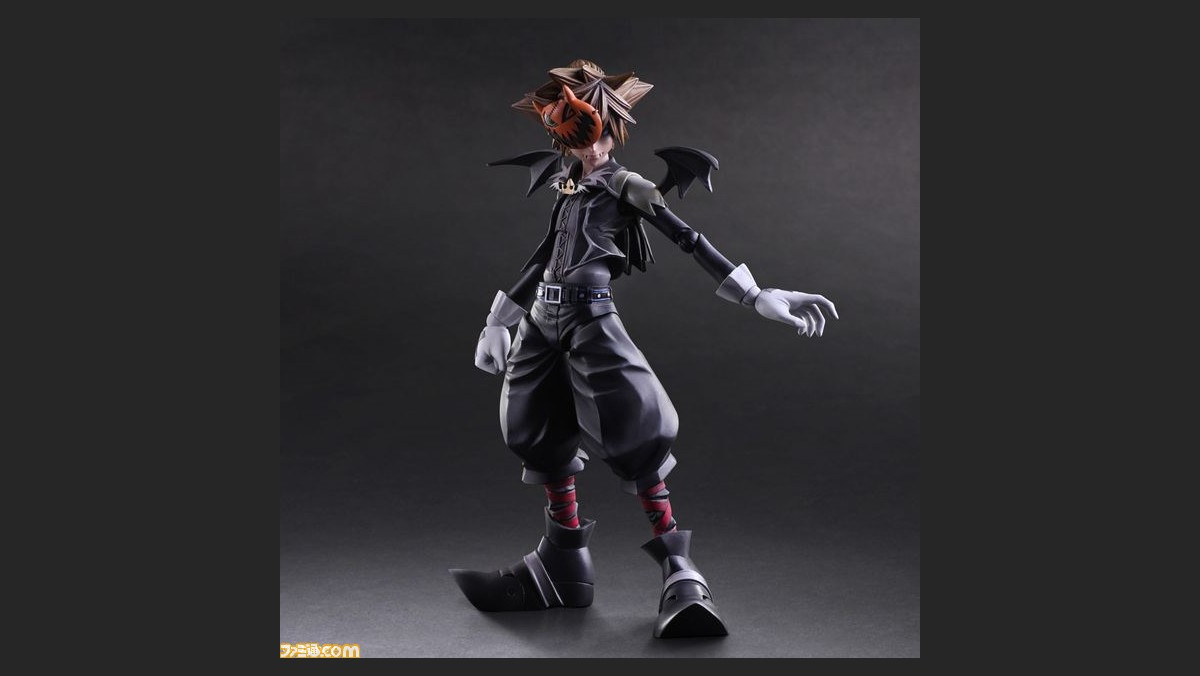 キングダム ハーツii よりハロウィンタウン衣装のソラと成長した姿のリクがフィギュアになって登場 ファミ通 Com