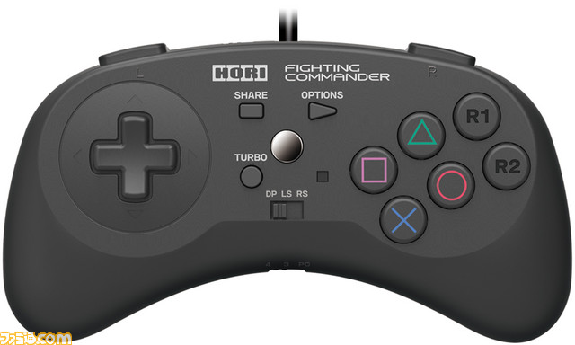 天面6ボタン配置のコントローラー ファイティングコマンダー For Playstation 4 Playstation 3 が12月に発売 ファミ通 Com