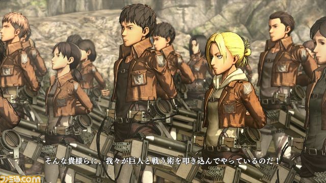 『進撃の巨人』最新情報、アニ、ユミルら新キャラクターや新アクション、第1章のイベントシーンなどを公開_29